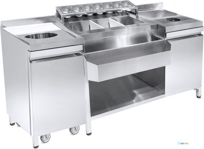 Combisteel COCKTAIL BAR STATION 1790 - 7083.0040 1