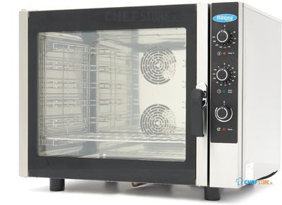 Maxima Combisteamer - 6 Bakken (1/1 GN / 60 X 40 cm) - Analoog - 400V - 08500206