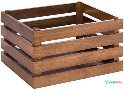 Aps Superbox Acaciahouten Krat 350x290mm, APS FT150