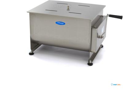 Maxima Vleesmenger - 50 L - 43 Kg Vlees - Dubbele As - Handmatig - 09368002