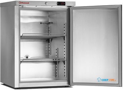 Diamond Statische Diepvrieskast, 150 Liter. RVS - NFT202-R6X 1