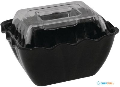 Kristallon hoog deksel voor 0,75L schaal | CB759