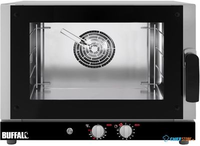 Buffalo Convectieoven met Vochtigheid 4x GN 1/1 Driefasig - HZ488