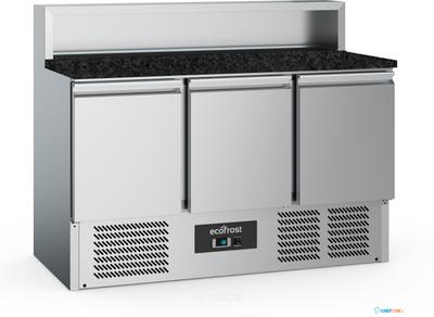 ECOFROST 7950.5096 PIZZAWERKBANK 3D 8xGN 1/6 ZWART