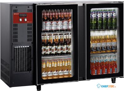 Flessenkoeler 2 Glazendeuren, 375 Liters | Diamond | TAVT/2G-R2 1