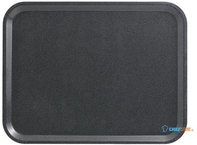 Cambro CX377 Capri Dienblad Houtskoolkleur Gladde Oppervlakte 340x460mm