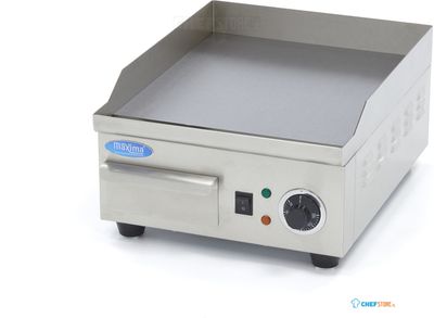 Maxima Grillplaat - Glad - 36 cm - incl. Opvangbak - 09365159