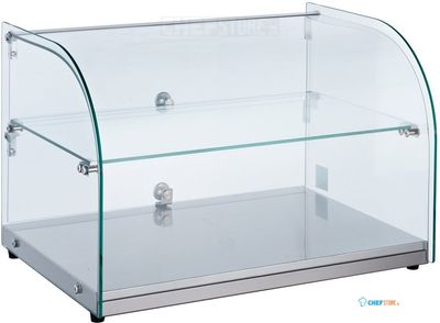 Combisteel Neutraal Vitrine Rond 45L | 7487.0240 1