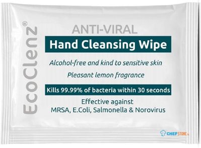 EcoTech Alcoholvrije Reinigingsdoekjes (1000 Stuks) - EcoTech FN854