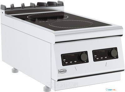 Base 700 Inductie Kookunit El. 2 Pl. Tafelmodel, CombiSteel 7178.0330 1