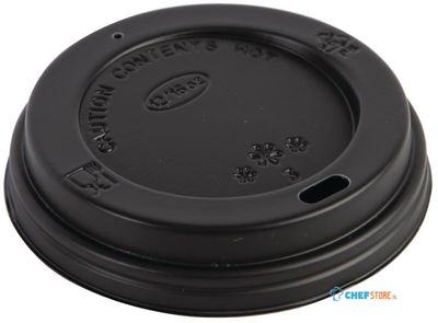 Fiesta deksel zwart voor Fiesta 340 en 455ml koffiebekers | CW717