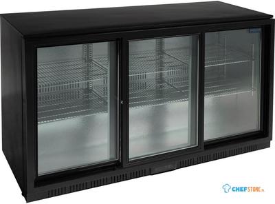 Polar G-Serie Laag Model Barkoeling Drie Schuifdeuren 320l, Polar GL013