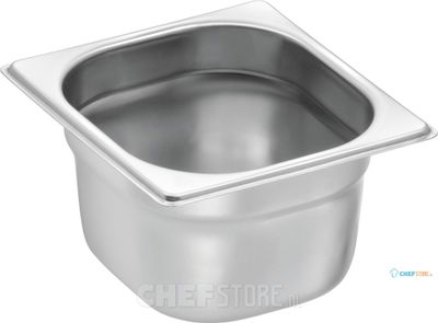 GN-bak | 1/6 GN | 10cm hoog | Bartscher | A126100 1