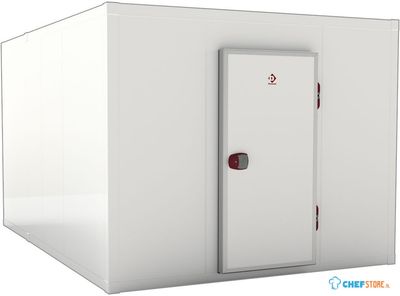 Koelkamer ISO 100 Binnen Afmetingen 2830 X 1430 & 2830 X 1230 Xh 2230 Mm (9,02 + 7,76 M³) - Diamond C1810/XBF-COMBI 1