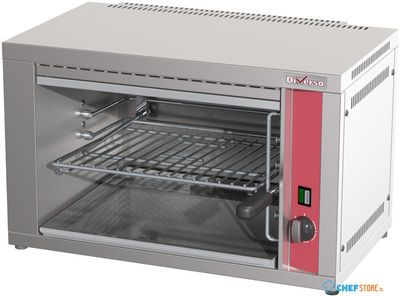 Diverso By Diamond Elektrische Salamander met Verstelbare Roosterhendel - WR-ES40-50 1