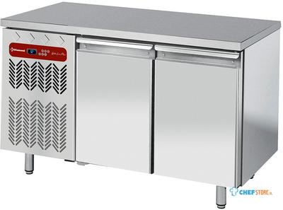 Diamond Geforceerde Koelwerkbank, 2 deuren GN 1/1, groep aan linkse kant - TG2N/HGX-R2 1