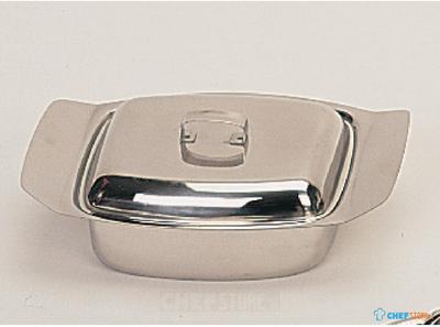 Botervloot en deksel | 11,5 x 18,5cm | P334