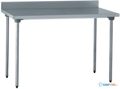 Tournus RVS Werktafel Met Achteropstand 140cm - Tournus CX552