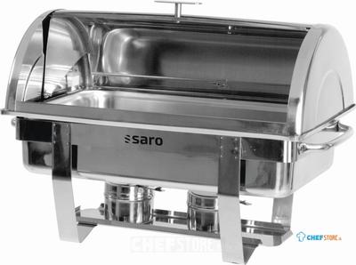 SARO Chafing Schotel met Roll Top Cover 1/1 GN Model DENNIS 1