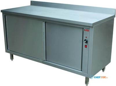 Diamond Warmhoudkast met 2 Schuifdeuren, Muraal - TE167/B-D 1