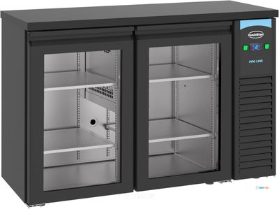 Barkoeler Zwart | 2 Glasdeuren | ProLine | Combisteel | 7489.5285 1