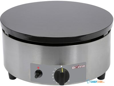 Diverso By Diamond Gaspannekoekplaat Hoog Rendement, Ø 400 mm "geëmailleerd" - WR-BRET-1G 1