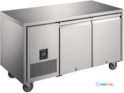 Polar U-Serie Tweedeurs Koelwerkbank 267L - Polar UA005