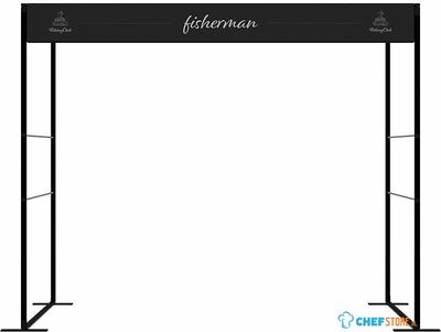 Syna FFWBANBL300X30 FlexFrame Banner 300 x 30 cm Zwart