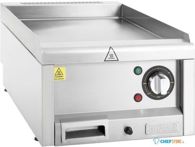 Buffalo 600 Serie Elektrische Bakplaat 400 Mm - CU473