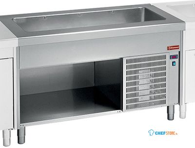 Element met Gekoelde Kuip op Open Kast 3x GN1/1 - Diamond S80/RCT12-R2 1