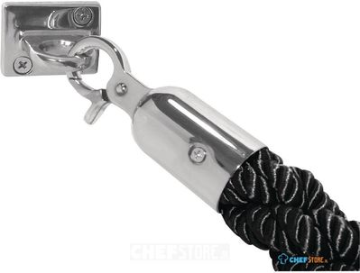 Bolero gedraaid markeringskoord zwart | CF136