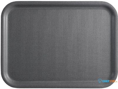 Cambro Mykonos Dienblad Houtskool Antislip Oppervlak 340x460mm - CX381