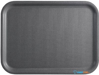 Cambro Mykonos Dienblad Houtskool Antislip Oppervlak 360x460mm - CX382