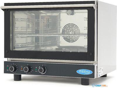 Maxima Combisteamer - 4 Bakken (1/1 GN / 60 X 40 cm) - Analoog - 400V - 08500202