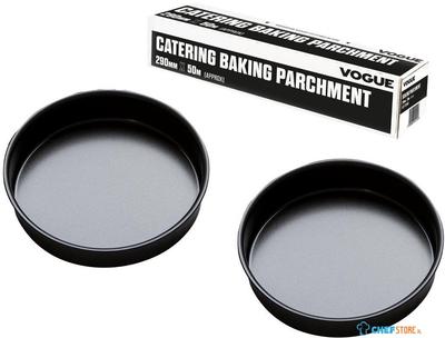 Vogue 2 X Cakevorm En 50m Bakpapier Set - Vogue SA625