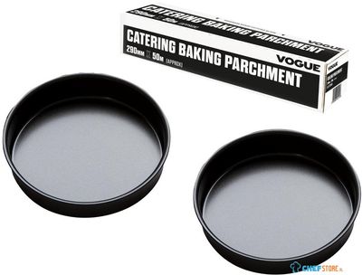 Vogue 2 X Cakevorm En 50m Bakpapier Set - Vogue SA625