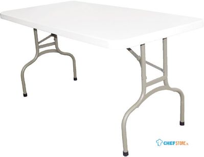 Bolero rechthoekige inklapbare tafel 1,52m | U544