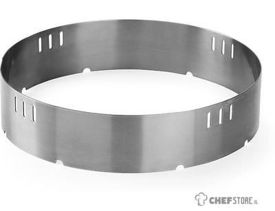 Hendi Ring RVS - 360x80 mm - Voor Hokker 147108 - Hendi 147207 1