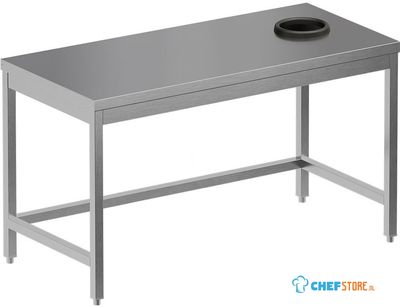 Diamond TS1670-ST5 Afdruimtafel met afvalgat