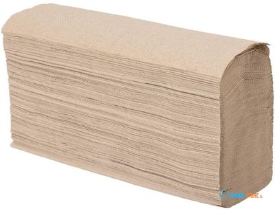 Jantex Groen 100% Gerecyclede Z-Vouw Handdoeken 2-Laags (2250 Vellen) - HX935