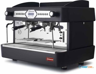 Diamond Koffiemachine 2 groepen, automatisch (met display) - ZWART | AROMA/2EB 1