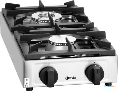 Gaskooktoestel | 2-pits | Bartscher | 1057503 1