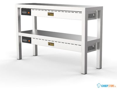 CombiSteel Etagère , Keramisch Verwarmd, Dubbel, 1000mm - 7333.0512 1