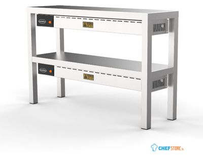 CombiSteel Etagère , Keramisch Verwarmd, Dubbel, 1200mm - 7333.0514 1