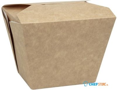 Kartonnen take away bakjes | Vierkant | Colpac | DM172