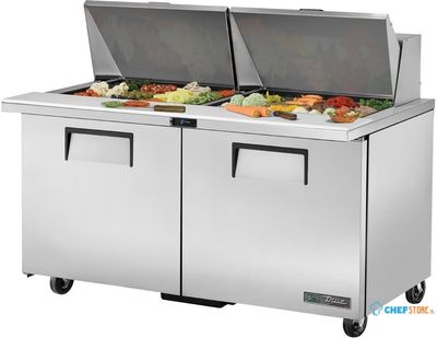 True Dubbeldeurs Koelkast Tssu-60-24m-B-St - FB003