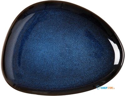 Olympia JK242 Luna steengoed borden driehoekig middernachtblauw 275x210mm (6 stuks)