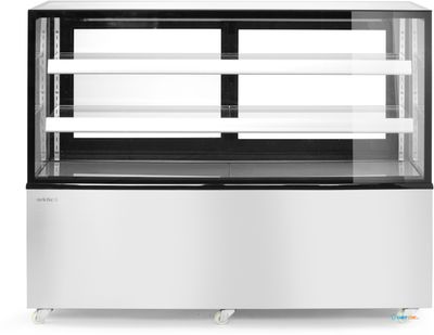 Koelvitrine 510L-121cm(h) | 2 schappen | Wielen | Arktic 233375