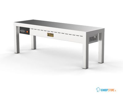 CombiSteel Etagère , Keramisch Verwarmd, Enkel, 1400mm - 7333.0504 1