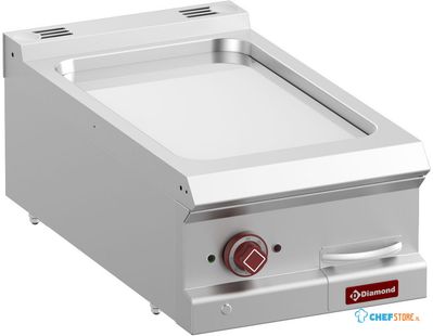 Elektrische Bakplaat - Vlakke Hard Verchroomde Plaat - Module 1/2 -TOP- - Diamond E7/PLCD4T-N 1